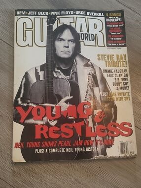 Guitar World Magazine - Neil Young Cover (September) 1995